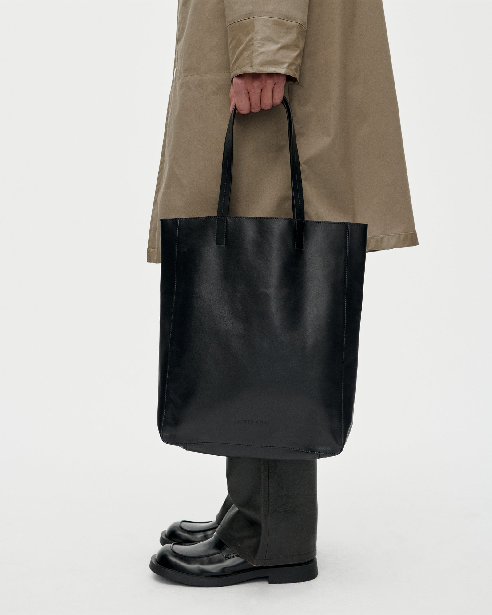 Tote Nappa Leather 009 Black
