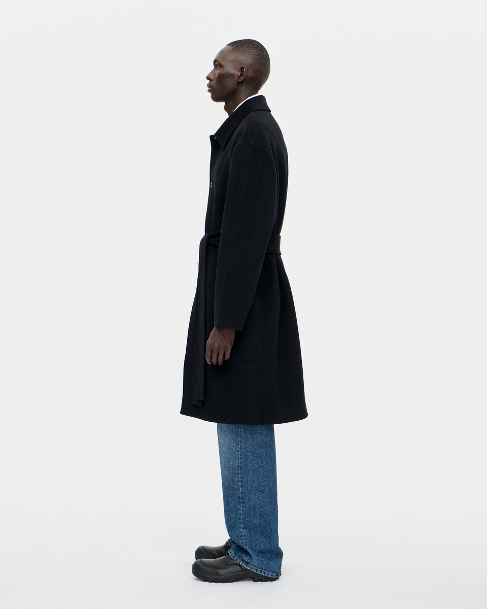 Naval Coat Woolcash 009 Black