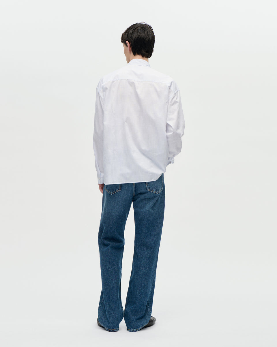 Sleepy Shirt Egeo 051 Blue Check