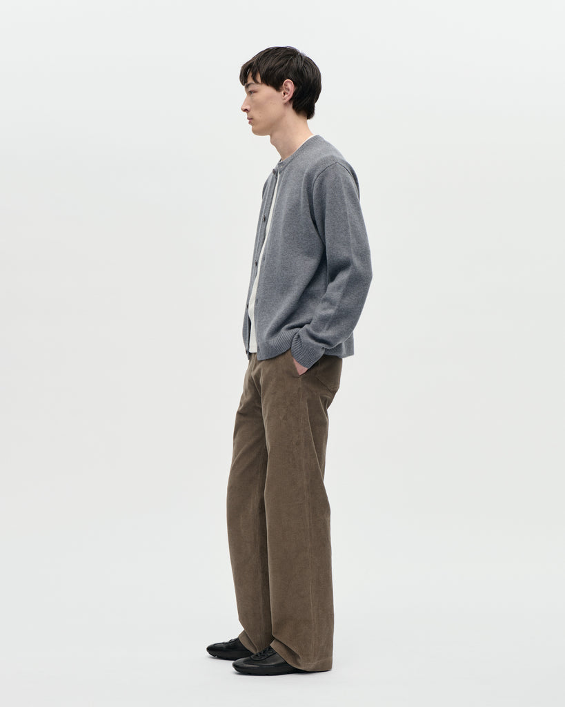 Cardigan Boiled Wool 083 Light Grey