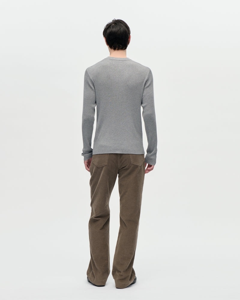 Torso Rib Crew Silco 081 Grey