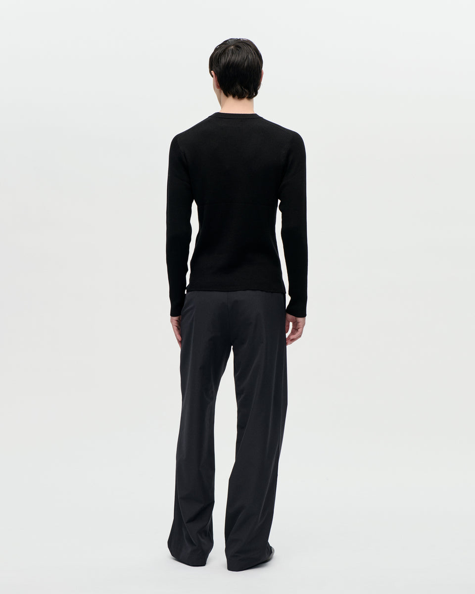 Torso Rib Crew Silco 009 Black