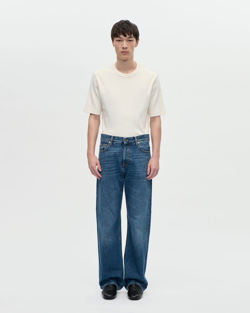5 Pocket 14 OZ 058 Indigo Bleach