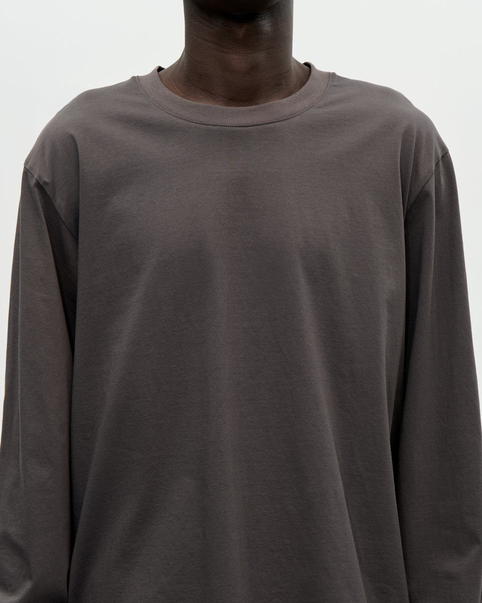 Seam Tee LS 140 081 Grey