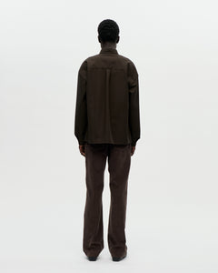 Ranch Shirt Double Cotton 084 Peat