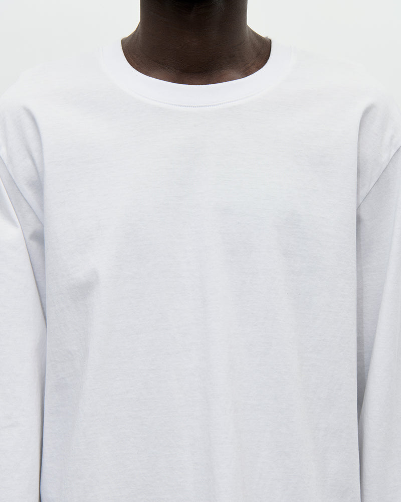 Seam Tee LS 140 001 White
