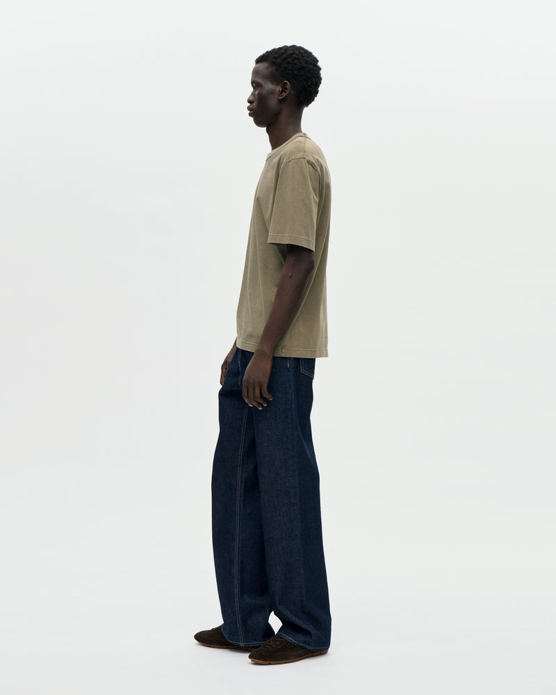 Seam Tee Organic 180 032 Olive