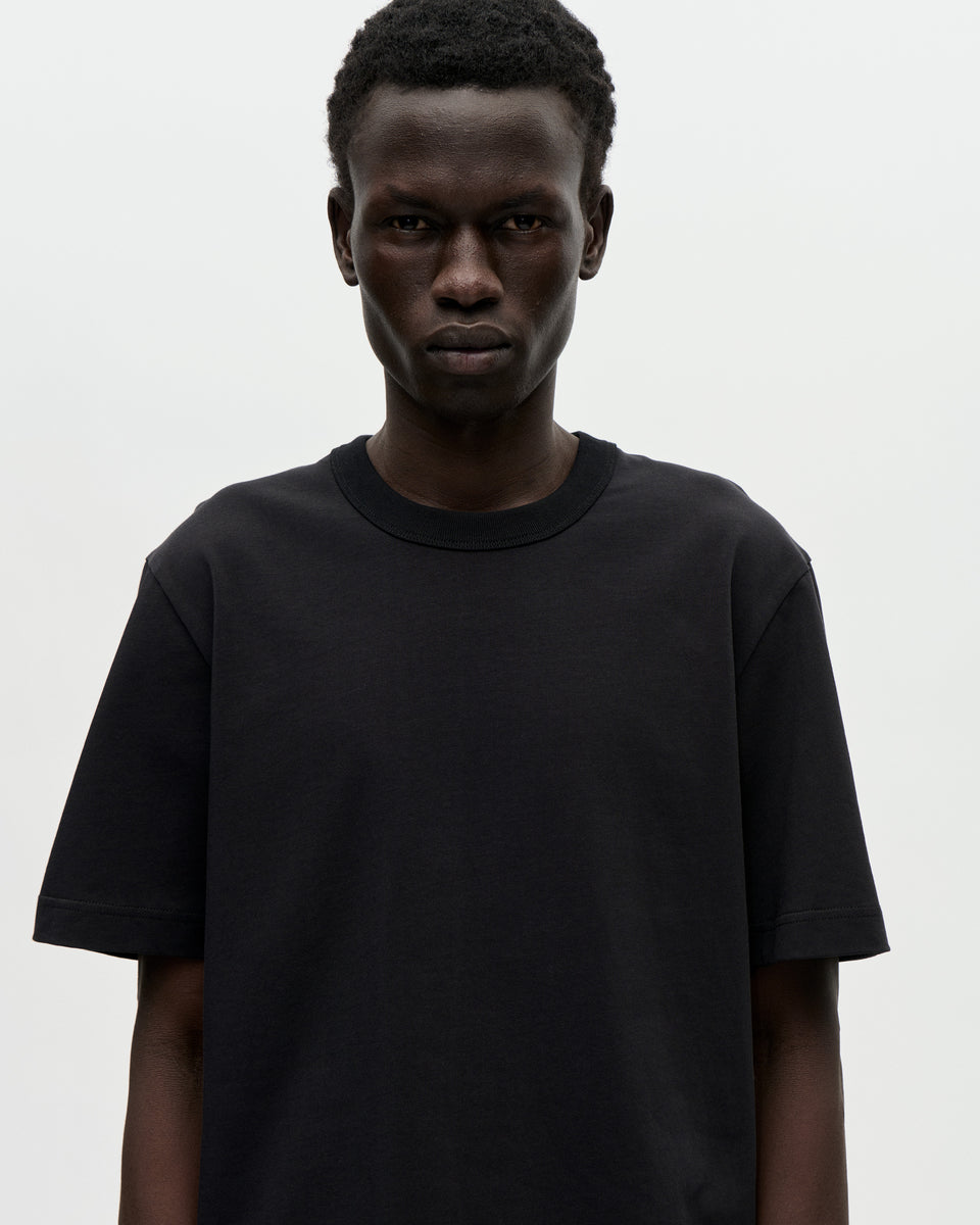 Seam Tee Organic 180 009 Black